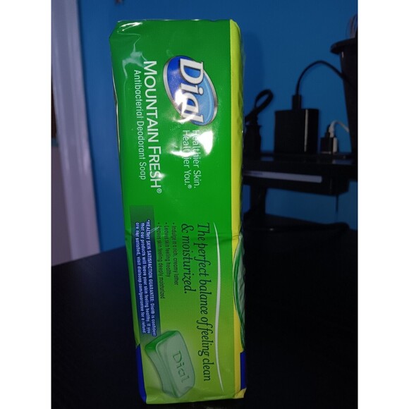 Antibacterial Dial Bar Soap, Refresh & Renew, Mountain Fresh. 4oz, 8 Bars - Picture 4 of 4